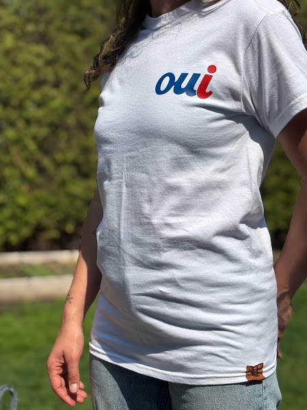 Le OUI t-shirt manche courte