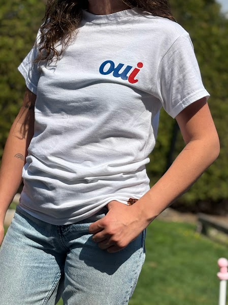 Le OUI t-shirt manche courte